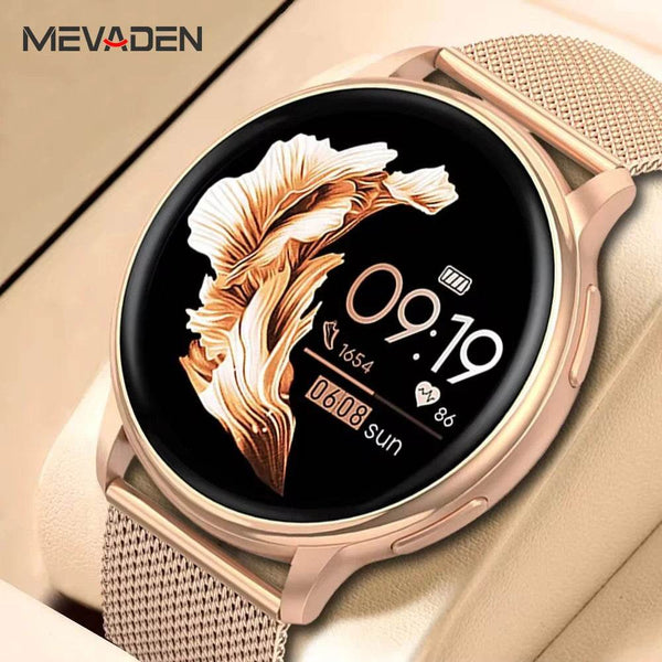 MEVADEN Bluetooth Call Smart Watch Women Custom Dial Watches Men Sport Fitness Tracker Heart Rate Smartwatch For Android IOS Y22 - My Store