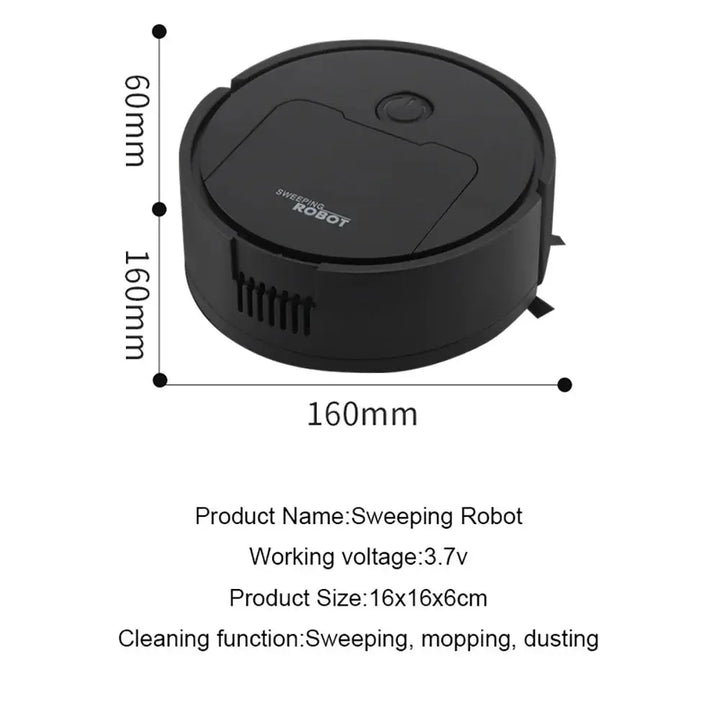 Fully Automatic Sweeping Robot Suction And Sweeping Mop Household Lazy Person Intelligent Three In One Sweeping Machine Trendzz Store