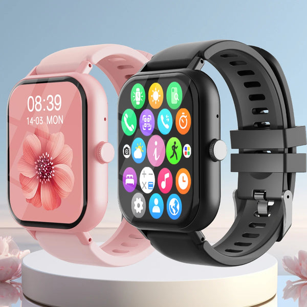 Bluetooth Call Smart Watch Men Women Full Touch Screen Sports Fitness Pedometer Smartwatch for Android iPhone 1.99"