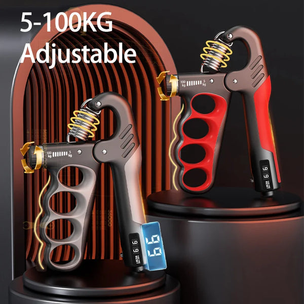 Grip Strength Gym Wrist Expander Hand Strengthener Adjustable Muscle Recovery Fitness Hand Strength Exercise 5-100kg